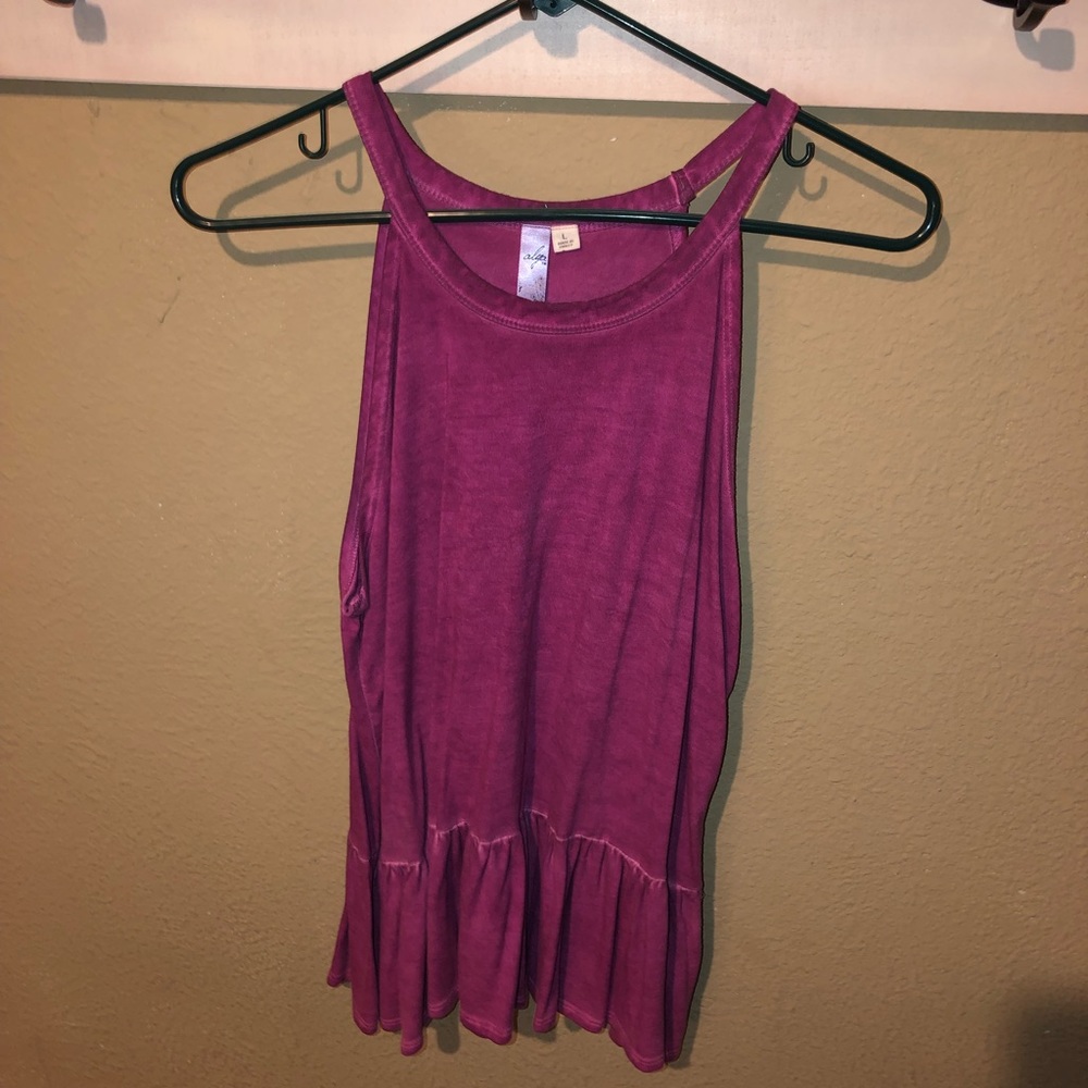 Dark Pink Tank